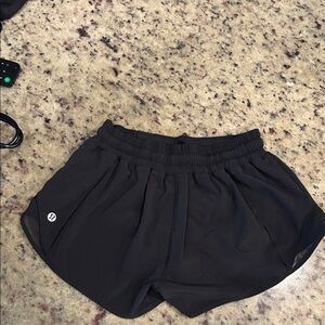 lululemon athletica Women's Athletic Black Shorts